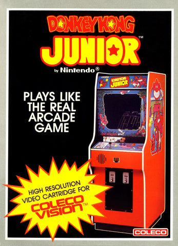 Donkey Kong Junior - Colecovision (Pre-owned)