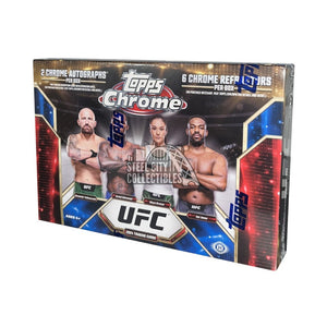 2024 Topps Chrome UFC Breakers Delight Box (10 Cards + 2 Auto)