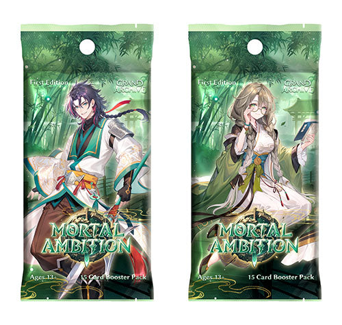 Grand Archive: Mortal Ambition 1st Edition Booster Pack (1 Random Pack – A  & C Games