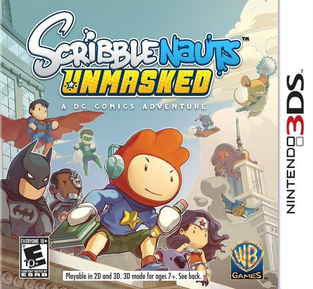 Scribblenauts Unmasked: A DC Comics Adventure - 3DS (Pre-owned)