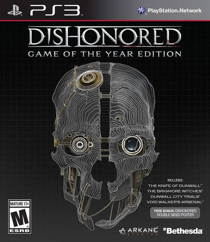 Dishonored Game of the Year - PS3 (Pre-owned)