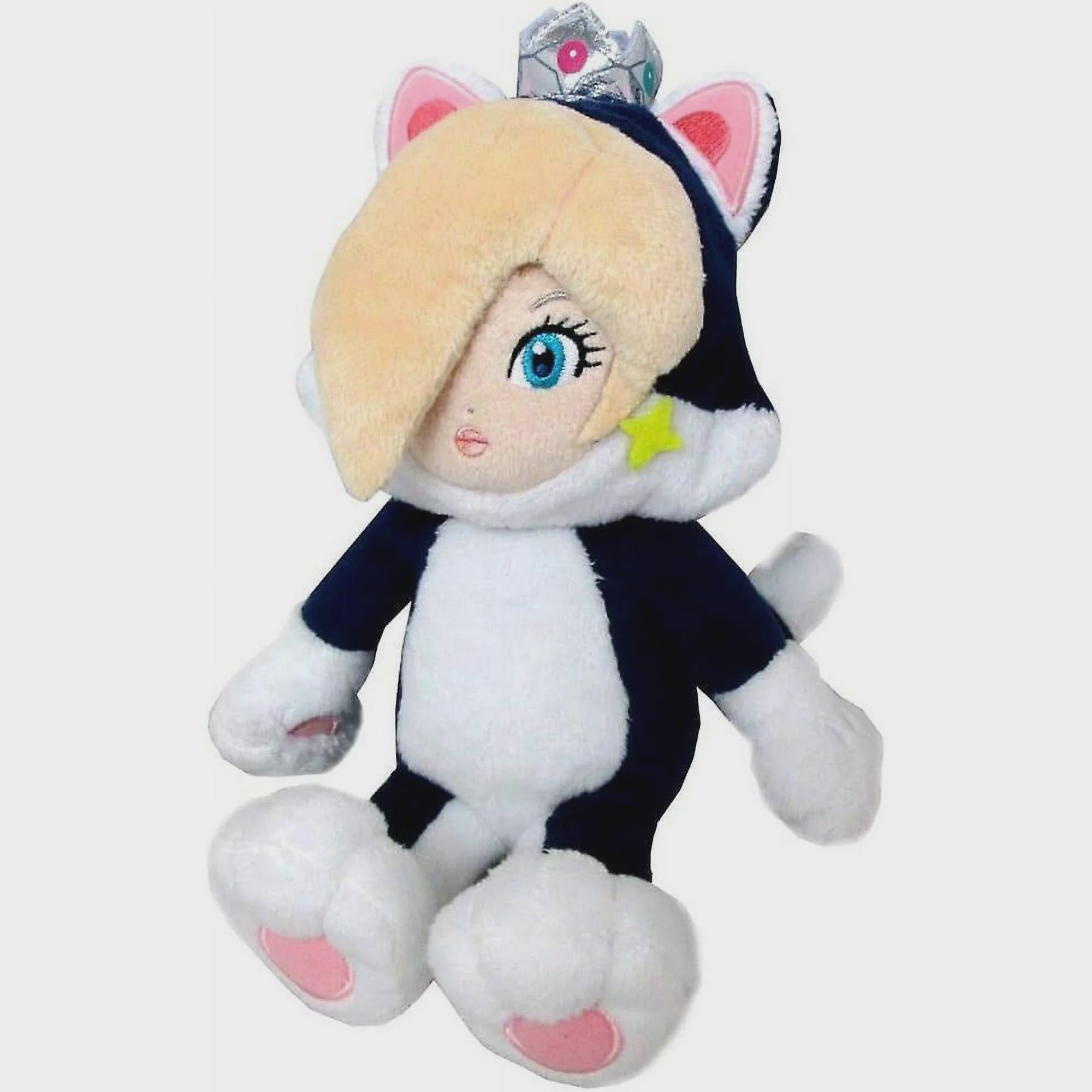 Super Mario Bros Series Cat Rosalina 9″ Plush Toy [Little Buddy]