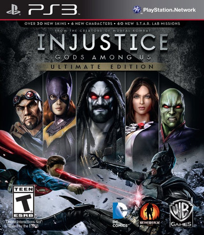 Injustice: Gods Among Us Ultimate Edition - PS3 (Pre-owned)