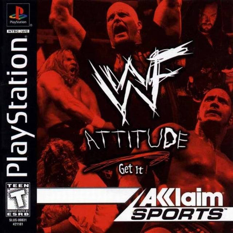WWF Attitude Get It - PS1 (Pre-owned)