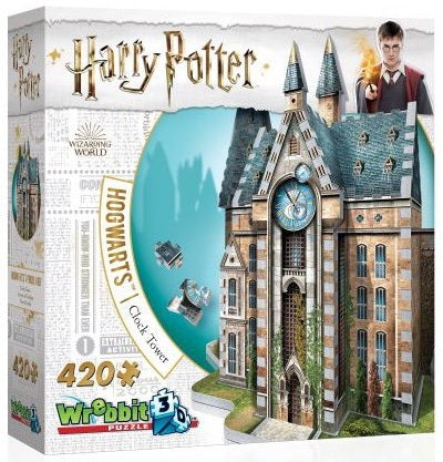 Harry Potter Hogwarts Clock Tower 420 Piece 3D Puzzle [Wrebbit3D]