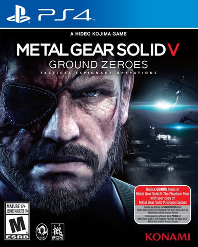 Metal Gear Solid V: Ground Zeroes - PS4 (Pre-owned)