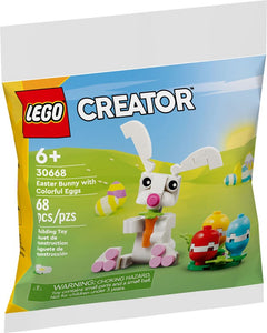 LEGO® Creator Easter Bunny with Colorful Eggs Building Toy 30668 (68 Pieces)