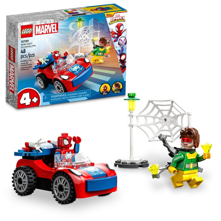 LEGO® Marvel Spider-Man's Car and Doc Ock 10789 Building Toy Set (48 Pieces)