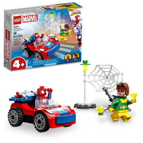 LEGO® Marvel Spider-Man's Car and Doc Ock 10789 Building Toy Set (48 Pieces)