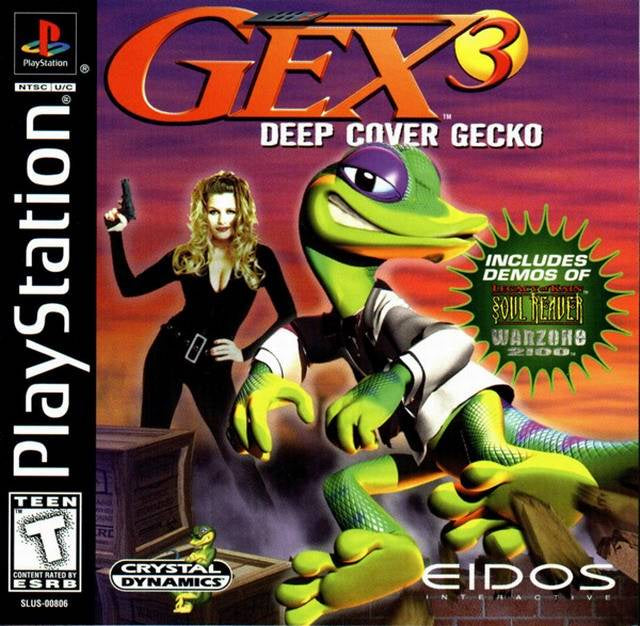 Gex 3: Deep Cover Gecko - PS1 (Pre-owned)