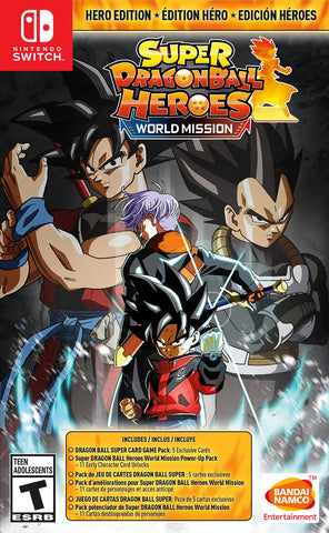 Super Dragon Ball Heroes: World Mission Hero Edition - Switch (Pre-owned)