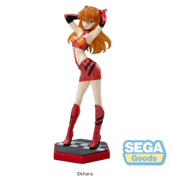 Evangelion Racing Pit Walk Asuka Shikinami Langley Statue [Sega]