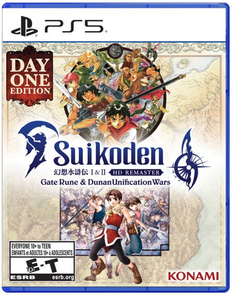 Suikoden I & II HD Remaster Gate Rune and Dunan Unification Wars (Day One Edition) - PS5 (Pre-order ETA March 06, 2025)