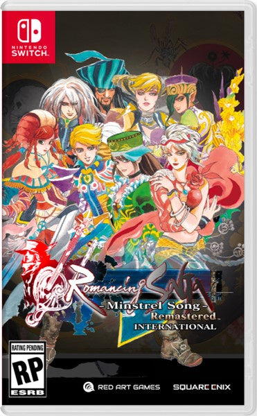 Romancing SaGa -Minstrel Song- Remastered International - Switch (Pre-order ETA March 31, 2025)