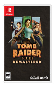 Tomb Raider I-III Remastered Starring Lara Croft - Switch (Pre-order ETA September 24, 2024)