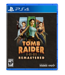 Tomb Raider I-III Remastered Starring Lara Croft - PS4 (Pre-order ETA September 24, 2024)