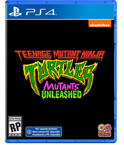 Teenage Mutant Ninja Turtles Mutants Unleashed - PS4