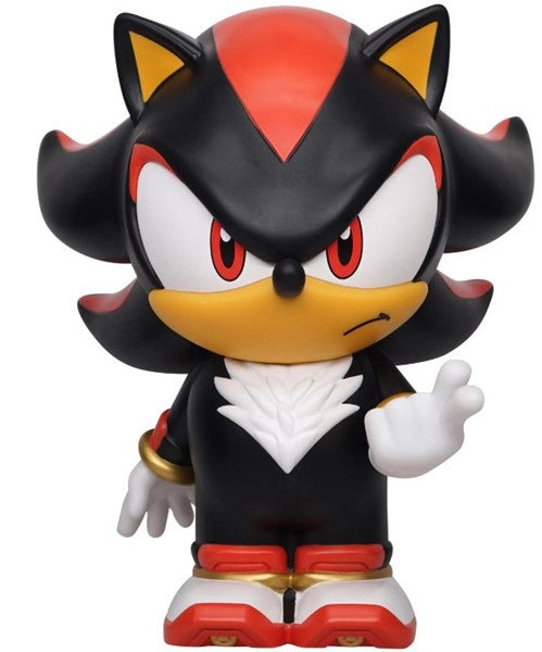 Sonic the Hedgehog PVC Figural Coin Bank Chibi Figurine - Shadow