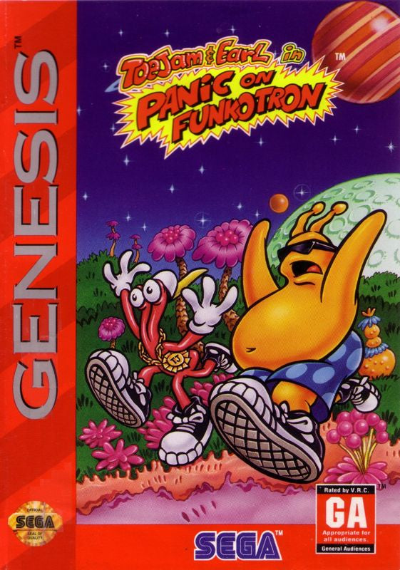 ToeJam & Earl in Panic on Funkotron - Genesis (Pre-owned)