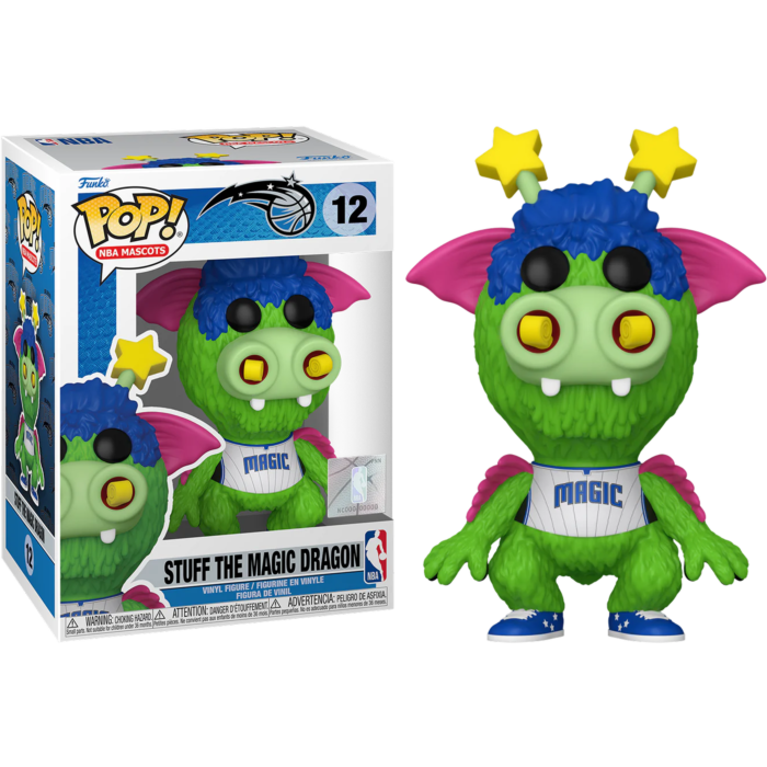 Funko POP! NBA Mascots: Orlando Magic - Stuff the Magic Dragon #12 Vinyl Figure