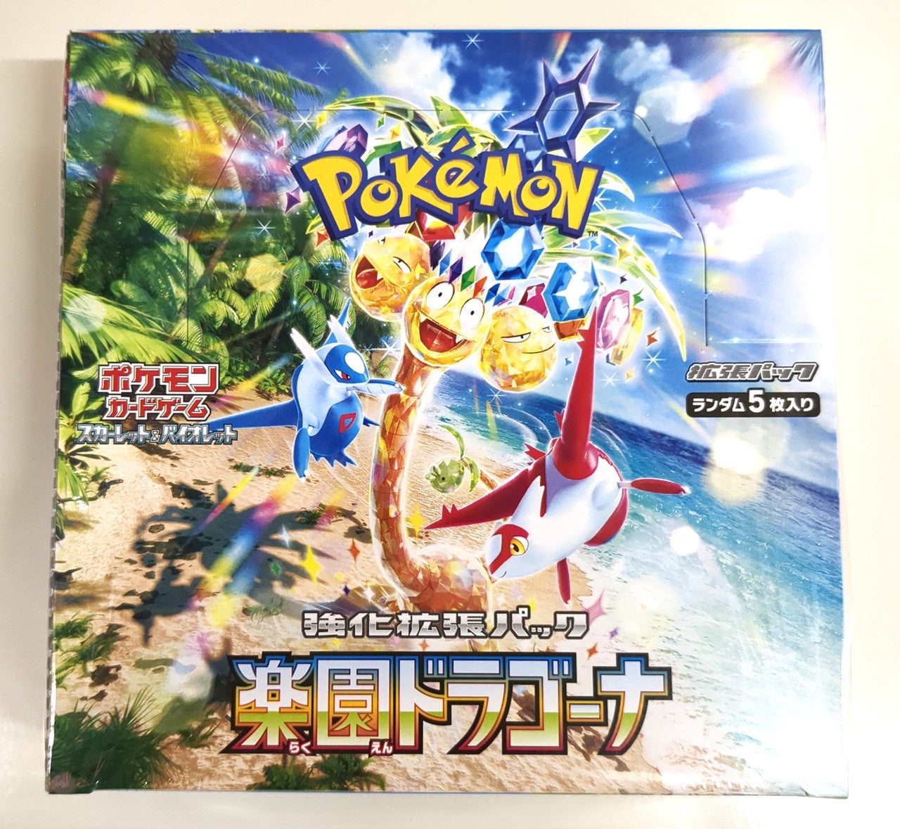 Japanese) Pokemon Scarlet & Violet: Paradise Dragona sv7a Booster Box A & C Games Japanese) Pokemon Scarlet & Violet: Paradise Dragona sv7a Booster Box A & C Games
