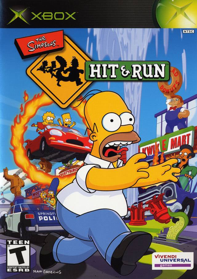 The Simpsons Hit and Run - Xbox (Pre-owned)