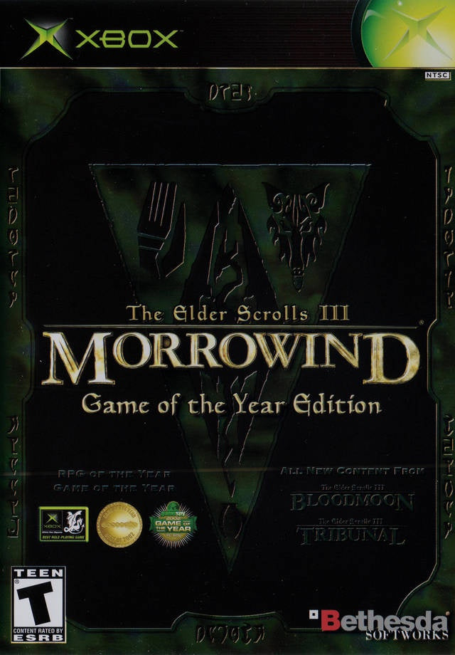 Elder Scrolls 3 III: Morrowind Gold: Game Of The Year - Xbox (Pre-owned)