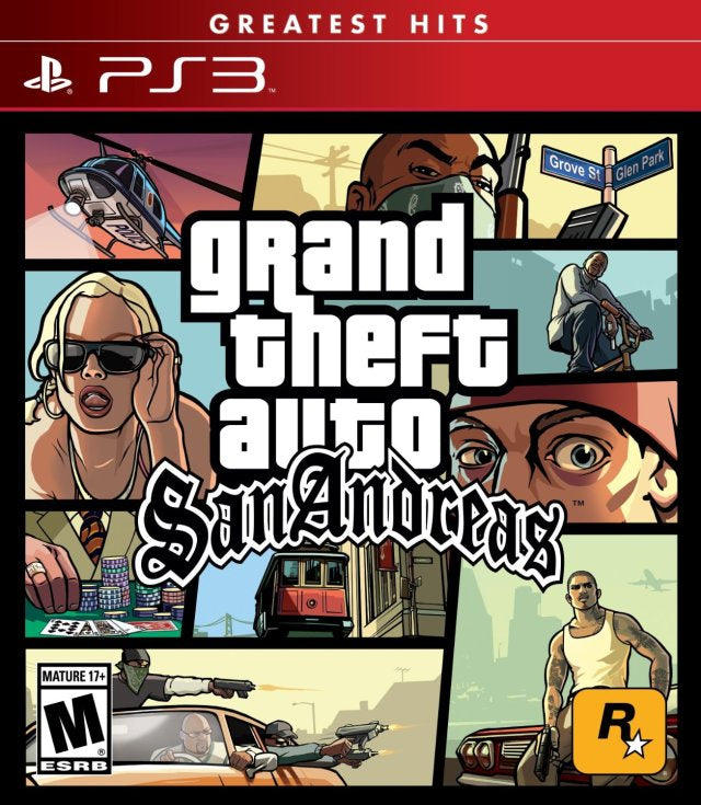 Grand Theft Auto San Andreas - PS3 (Pre-owned)