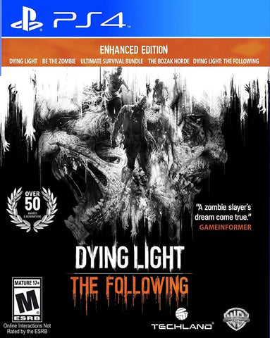 Dying Light: The Following Enhanced Edition - PS4 (Pre-owned)