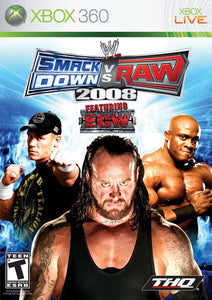 WWE Smackdown vs. Raw 2008 - Xbox 360 (Pre-owned)