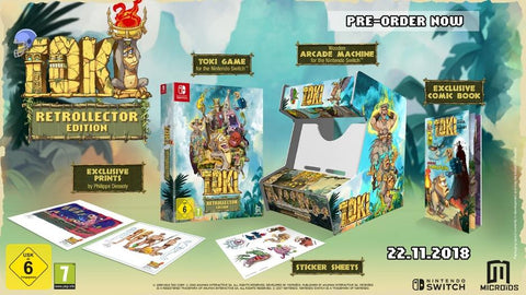 Toki: Retrollector Edition - Switch (Pre-owned)