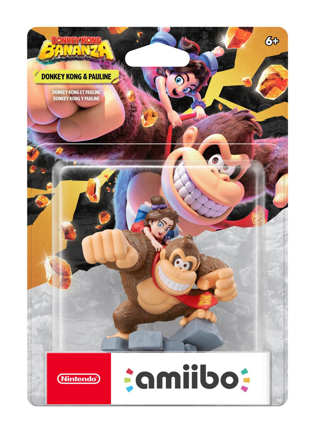 Nintendo Amiibo Donkey Kong Bananza - Donkey Kong & Pauline
