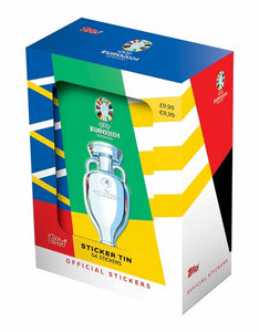 2024 Topps UEFA Euro 2024 Germany Sticker Tin (54 Stickers)