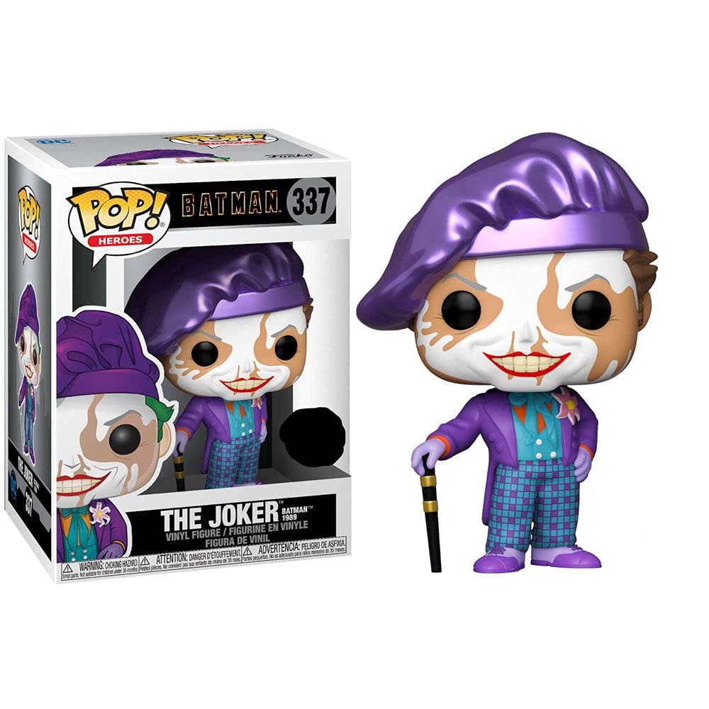 Funko POP! Heroes: Batman - The Joker Batman 1989 #337 Vinyl Figure CHASE