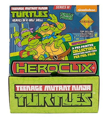 Teenage Mutant Ninja Turtles Heroclix Painted Collectible Figure Series II (1 Random Blind Pack)