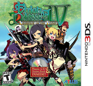 Etrian Odyssey IV: Legends Of The Titan with art book and cd - 3DS (Pre-owned)
