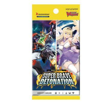 Cardfight!! Vanguard VGE-DZ-BT09 Super Brave Detonation Booster Pack – A & C Games