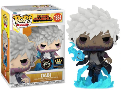 Funko POP! Plus: My Hero Academia - Dabi #1834 Exclusive Vinyl Figure Glow CHASE