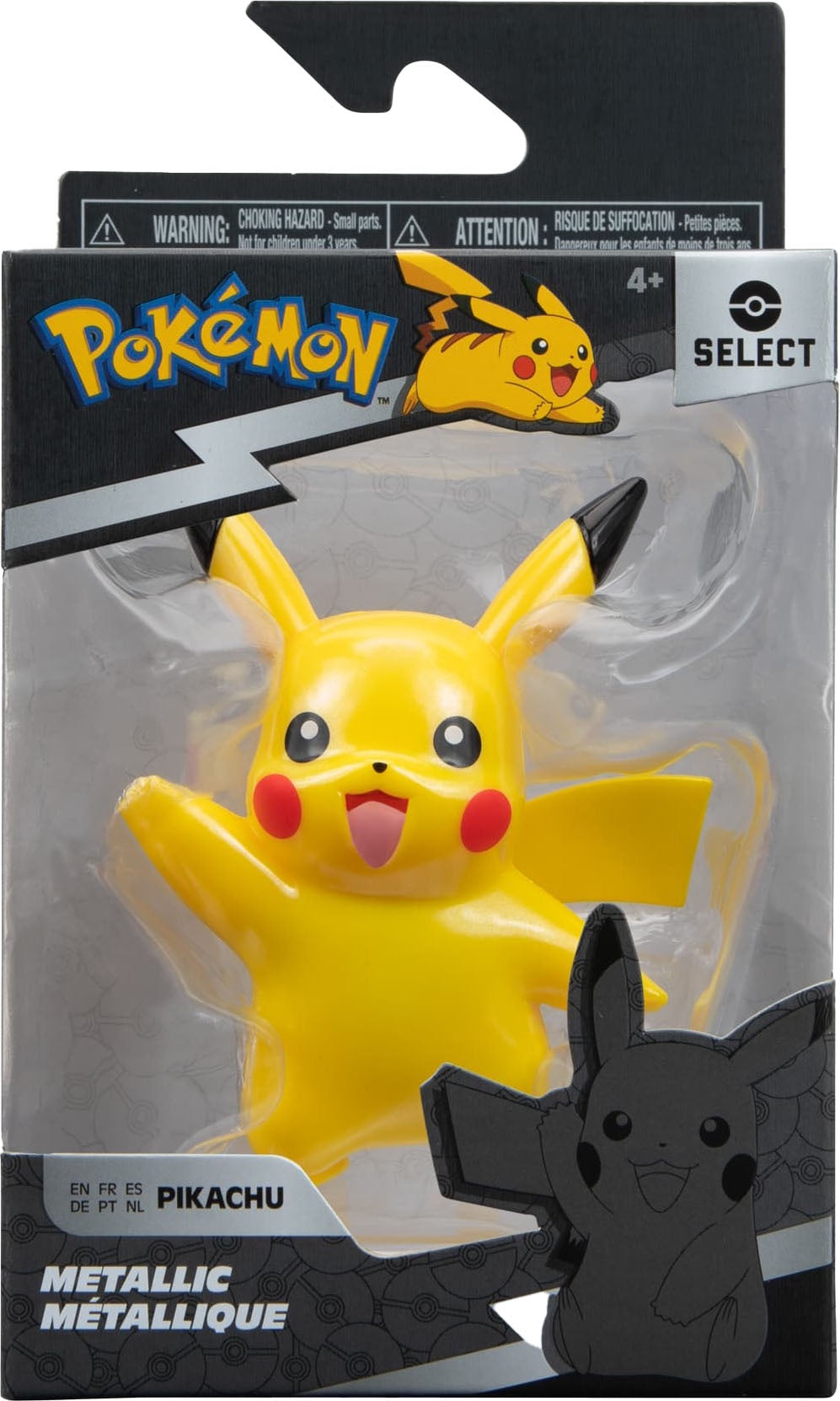 Pokemon Select 3" Series 3 Metallic Figure: Pikachu