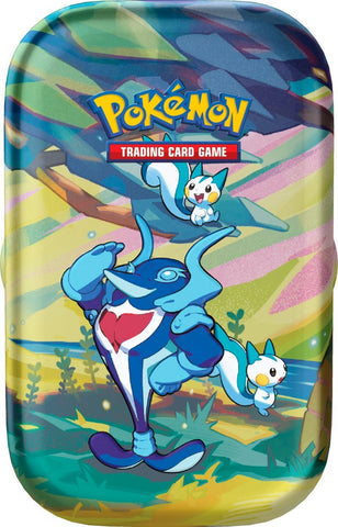 Pokemon Scarlet & Violet: Vibrant Paldea TCG Mini Single Tin - Pachirisu & Palafin