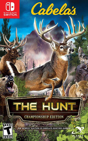 Cabela's The Hunt Championship Edition Bundle - Switch (Pre-owned)