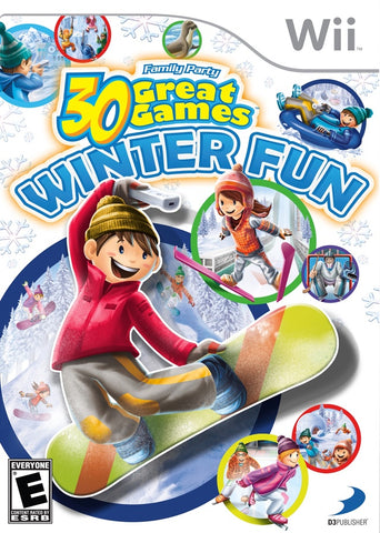 Family Party: 30 Great Games Winter Fun - Wii (Pre-owned)