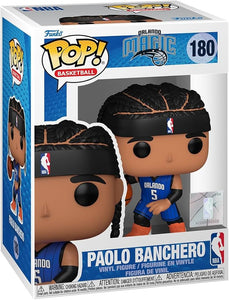 Funko POP! Basketball: Orlando Magic Blue Jersey - Paolo Banchero #180 Vinyl Figure