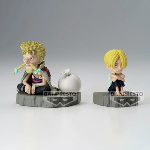 One Piece WCF Log Stories Sanji & Zeff Figure