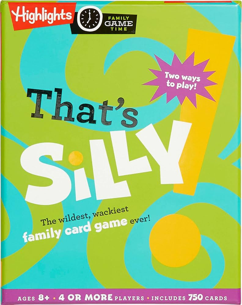 Highlights That's Silly Card Game