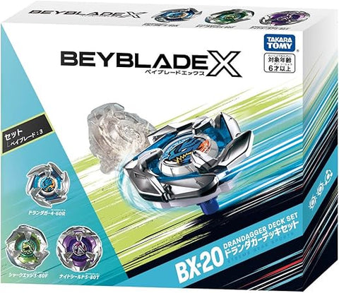 Beyblade X BX-20 Dran Dagger Deck Set 4-60R