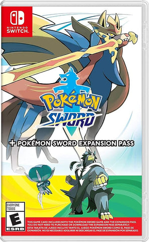 Pokemon Sword + Pokemon Sword Expansion Pass - Switch (Pre-owned)