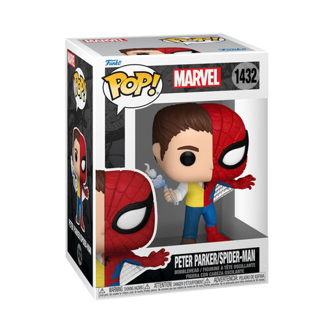 Funko POP! B: Marvel - Peter Parker/Spider-Man #1432 Bobble-Head Figure