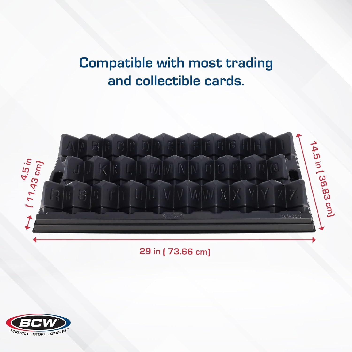 (Local Pick-Up Only) BCW Safesort 26 Slot Compartment Card Sorting Tray