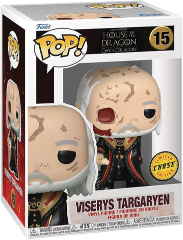 Funko POP! B: Game of Thrones House of the Dragon Day of the Dragon - Viserys Targaryen #15 Vinyl Figure CHASE
